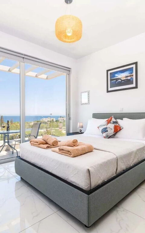 Mylos Lifestyle Seaview Villa #37: chambre à coucher