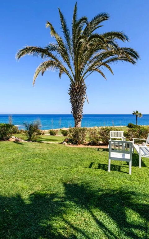 Royal Beachfront Villa: Extérieur, Extérieurs, Jardin, Vues