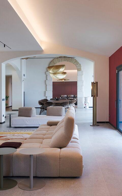Villa Chabada: Salon