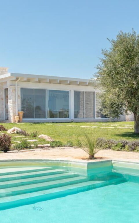 Villa Calanthia: bassin, Extérieur, Extérieurs, Jardin