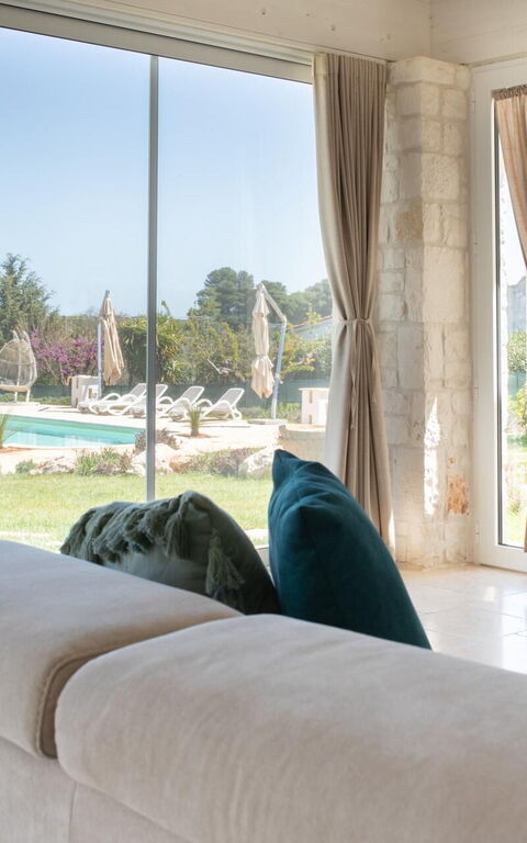 Villa Calanthia: Salon