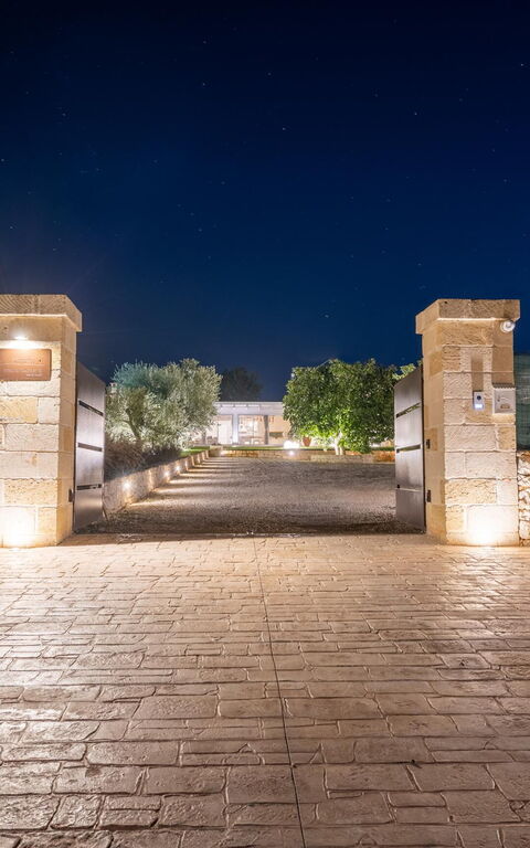 Villa Calanthia: Entrée principale