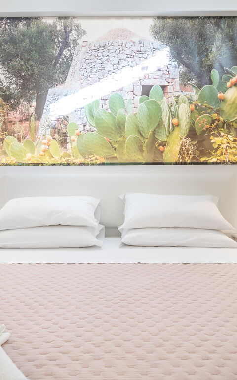 Villa Icaria: chambre à coucher