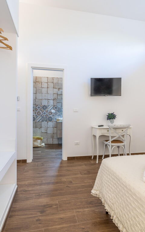 Villa Icaria: chambre à coucher
