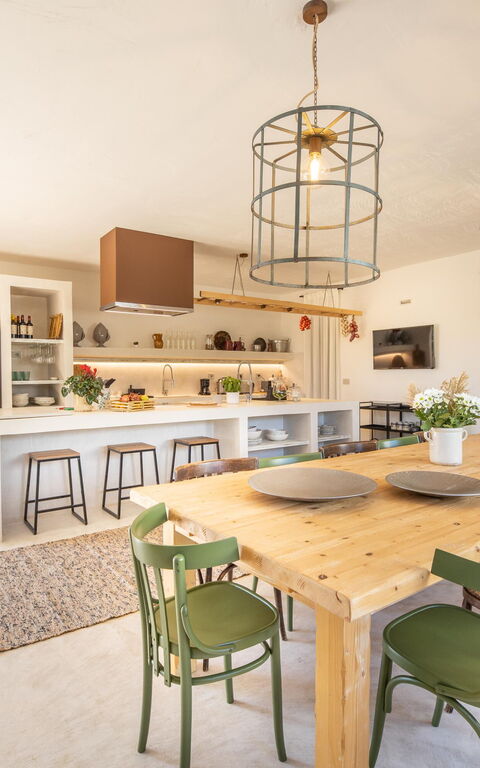 Villa Perla del Mare: Cuisine, Salle à manger