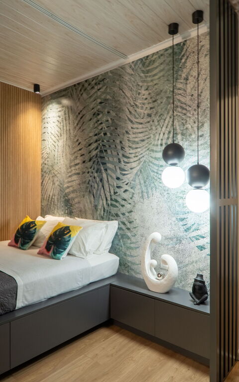 Casa del Miele: chambre à coucher