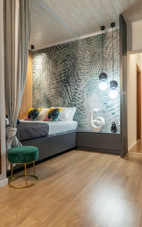 Casa del Miele: chambre à coucher