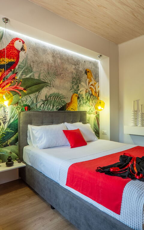 Casa del Miele: chambre à coucher