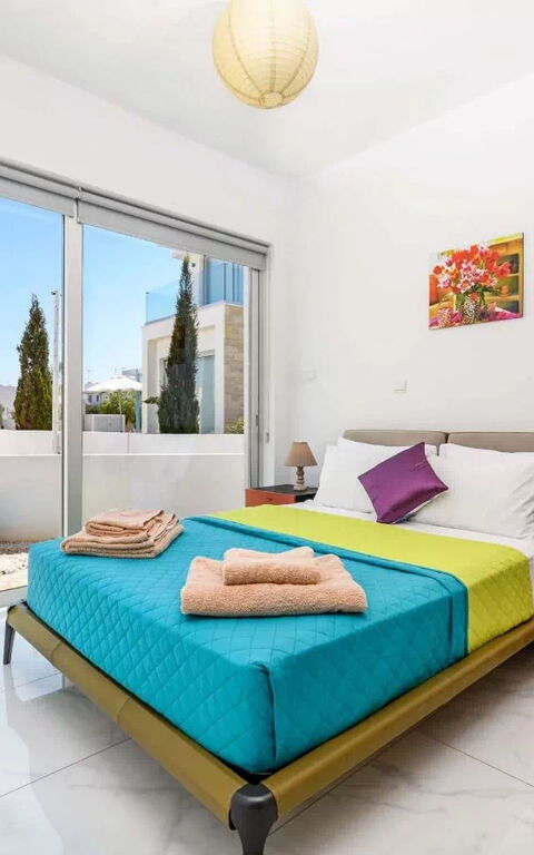 Mylos Lifestyle Seaview Villa #15: chambre à coucher