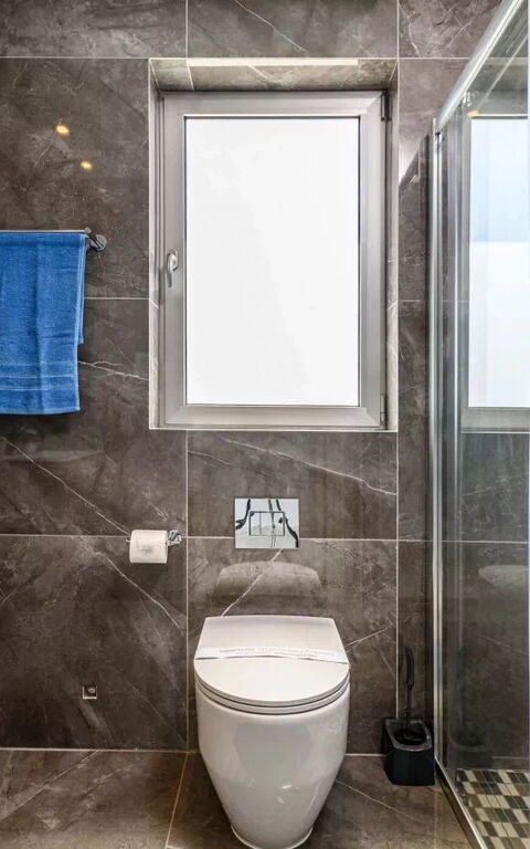 Mylos Lifestyle Seaview Villa #15: Salle de bain