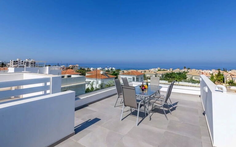 Mylos Lifestyle Seaview Villa #15: Balcon / Terrasse / Patio