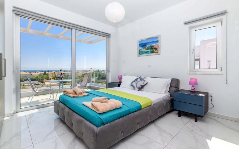Mylos Lifestyle Seaview Villa #15: chambre à coucher
