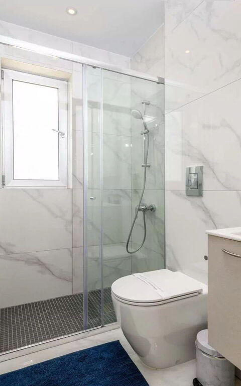 Mylos Lifestyle Seaview Villa #21: Salle de bain