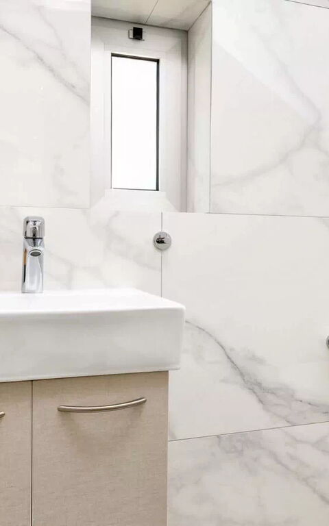 Mylos Lifestyle Seaview Villa #21: Salle de bain