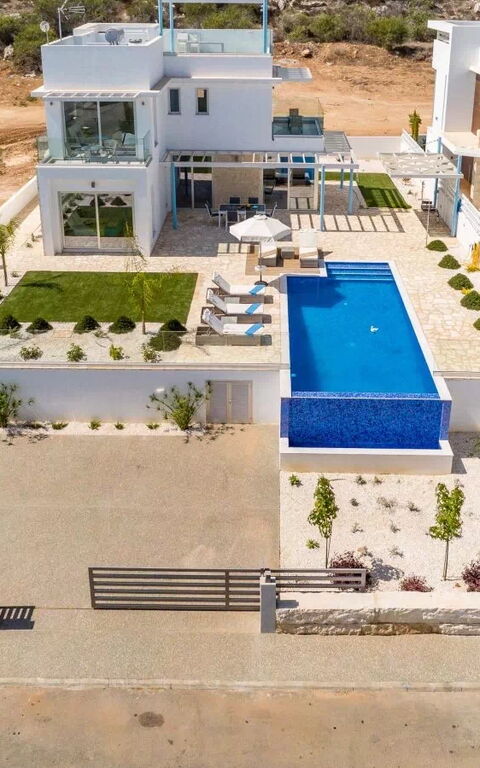 Mylos Lifestyle Seaview Villa #21: bassin