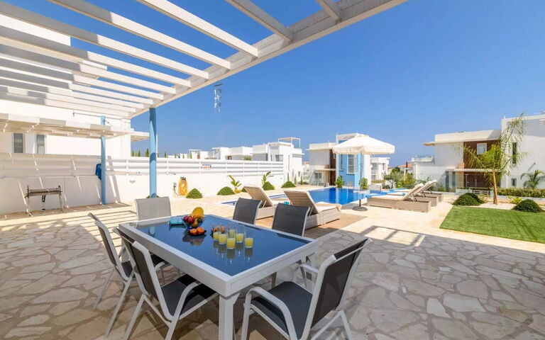 Mylos Lifestyle Seaview Villa #21: Balcon / Terrasse / Patio, bassin, Extérieur, Extérieurs