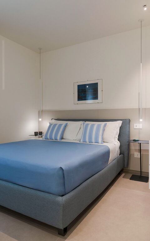 La Prua Apartament: chambre à coucher