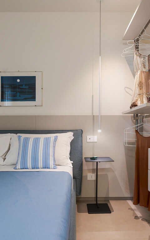 La Prua Apartament: chambre à coucher