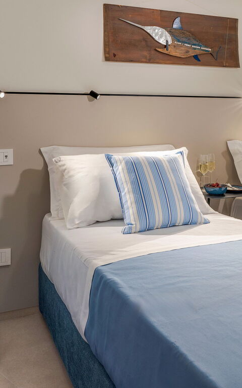 La Prua Apartament: chambre à coucher