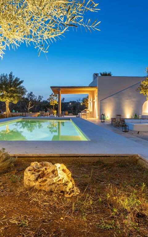 Villa Panacea: bassin, Jardin