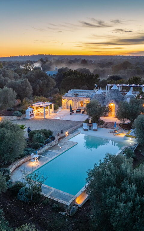 Sentiero della Valle: bassin, chambre à coucher, Jardin, Vues