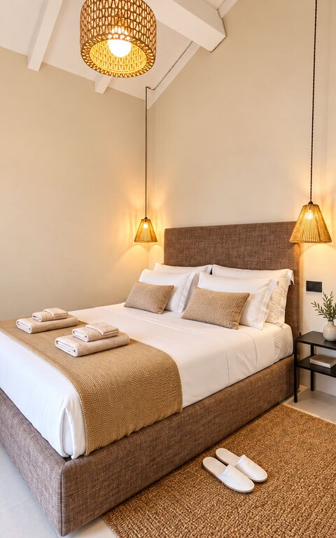 Roc Villa: chambre à coucher
