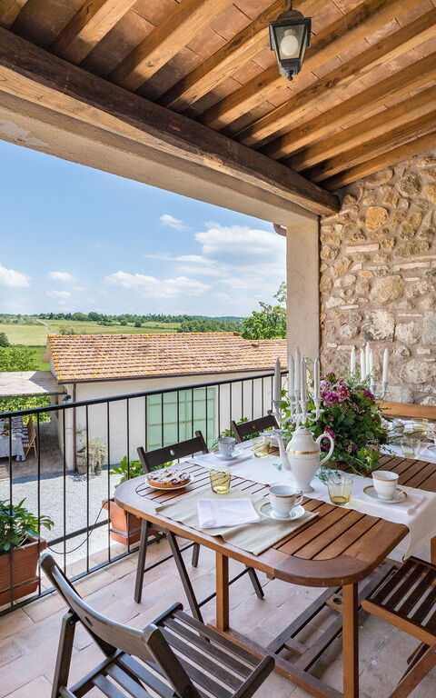 Villa a Casa di Giovanni: Balcon / Terrasse / Patio, Extérieur, Extérieurs, Vues