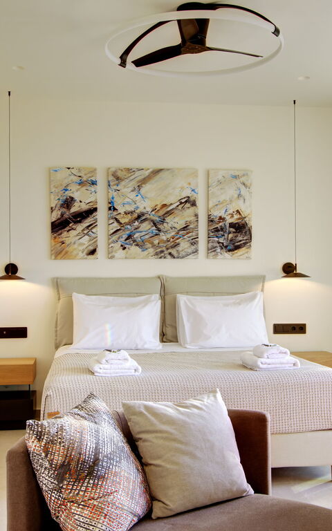 Villa Watanave: chambre à coucher